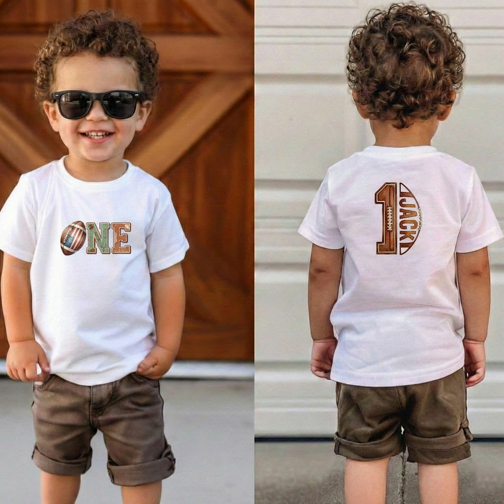 Personalized Baseball T shirt For toddlers