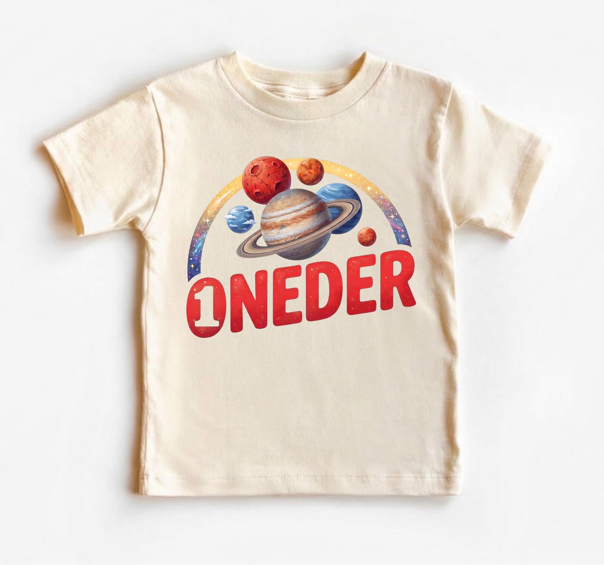Boy's Outer Space 1st Birthday Shirt, Oneder Rocket Toddler Outfit, If You Aint First Youre Last Tee, 1st Trip Around The Sun Galaxy Top