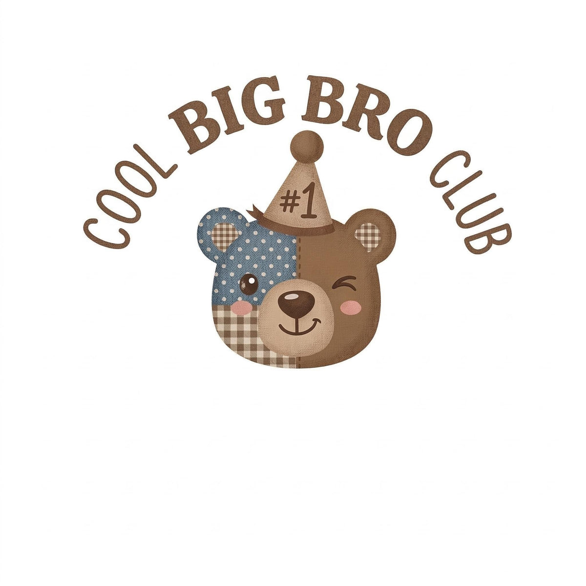 Big Bro Club Shirt, Toddler Brother Announcement Tee, Cotton Boys Top
