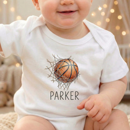 Custom Name Basketball Shirt, Personalized Watercolor Sports Tee, Basketball Lover Gift, Game Day Outfit, Player Fan Team Apparel