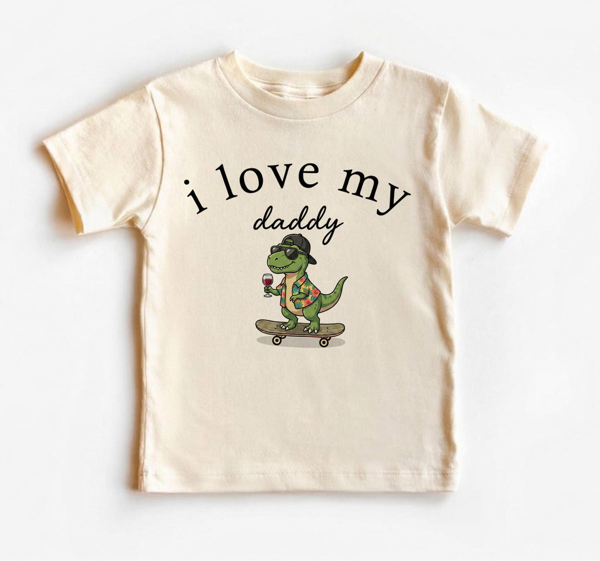 I Love My Custom Name Baby Onesie, Personalized Newborn Bodysuit, Custom Aunt Uncle Daddy Outfit, Funny Dinosaur Goose Baby Clothes