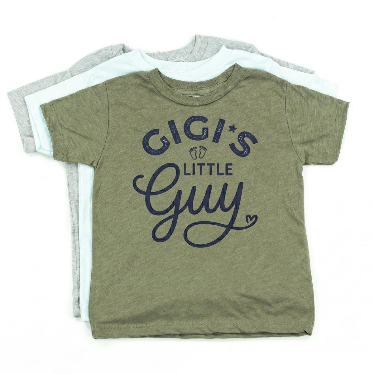 Gigi's Little Guy Toddler Boy Shirt, Cute Grandson Gift, Pregnancy Reveal to Grandma, New Gigi Baby Shower Gift, Baby Boy Clothes