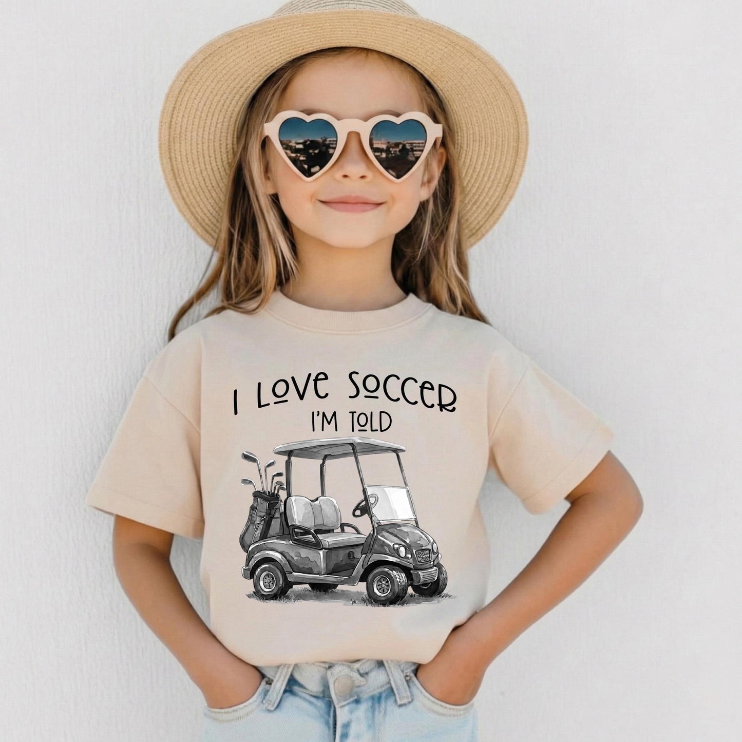 I Love Golf Im Told Baby Bodysuit, Funny Golf Cart Onesie, Future Golfer Baby Clothes, Golf Dad Gift, Golf Themed Baby Shower Gift Boys