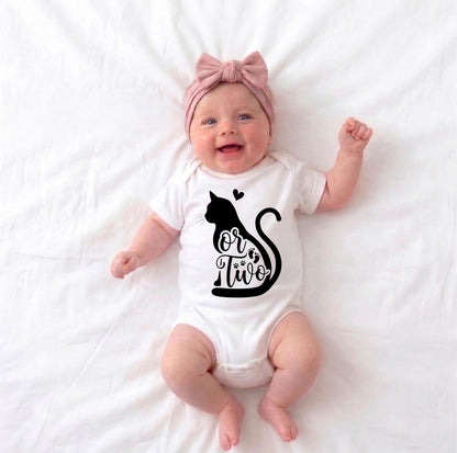 Every Cat Needs A Baby Or Two Twin Bodysuits, Cat Lover Baby Gift, Twin Coming Home Outfit, Cute Kitten Onesie, Twin Pregnancy Announcement