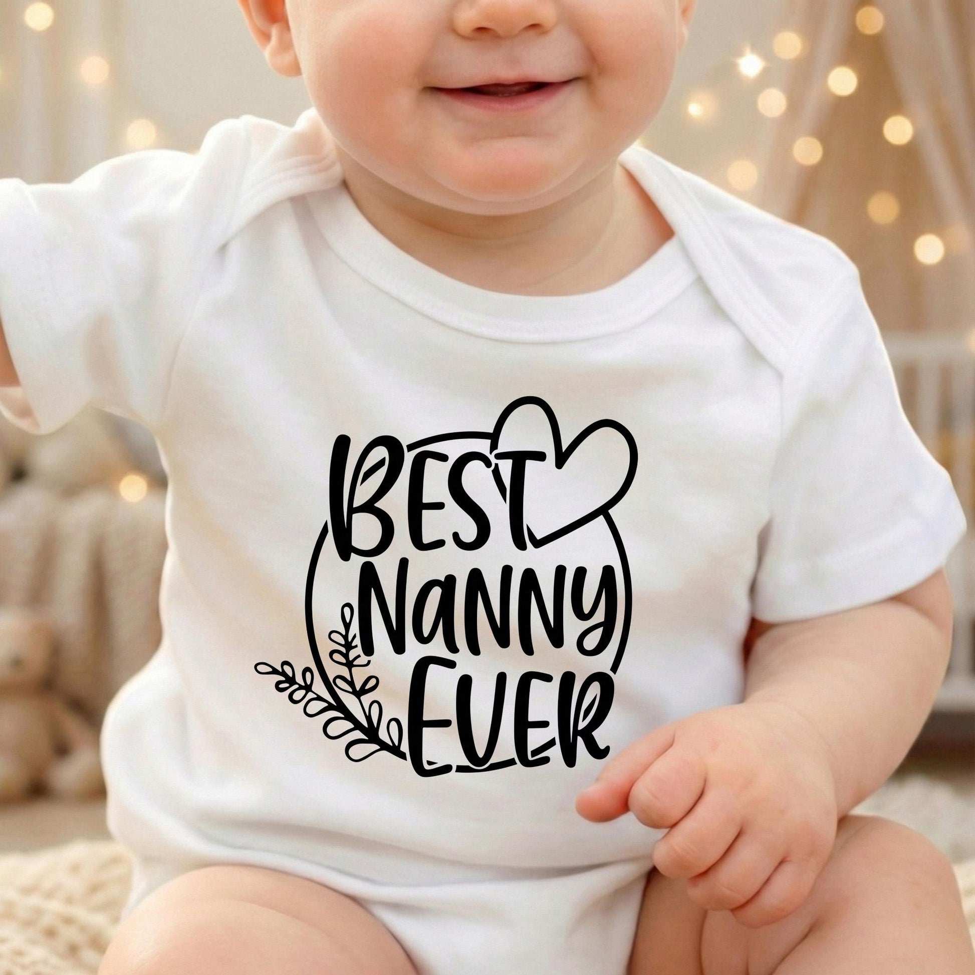 Best Nanny Ever Shirt, Nanny Gift Ideas, Promoted To Nanny Tee, Grandma Birthday Present, Mother's Day Tshirt, Babysitter Appreciation
