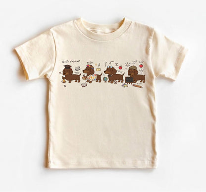 Dachshund Teacher Shirt, Comfort Colors Wiener Dog Tee, Back to School Shirt, Cute Teacher Appreciation Gift, Dog Lover Educator Apparel