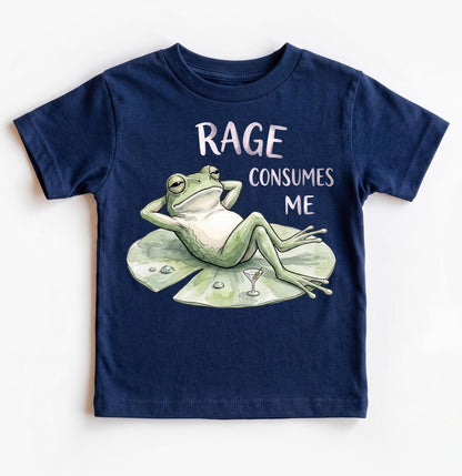 Funny Frog Baby Bodysuit, Rage Consumes Me Infant Shirt, Sarcastic Meme Baby Clothes, Relaxed Frog Newborn Outfit, Humor Baby Shower Gift