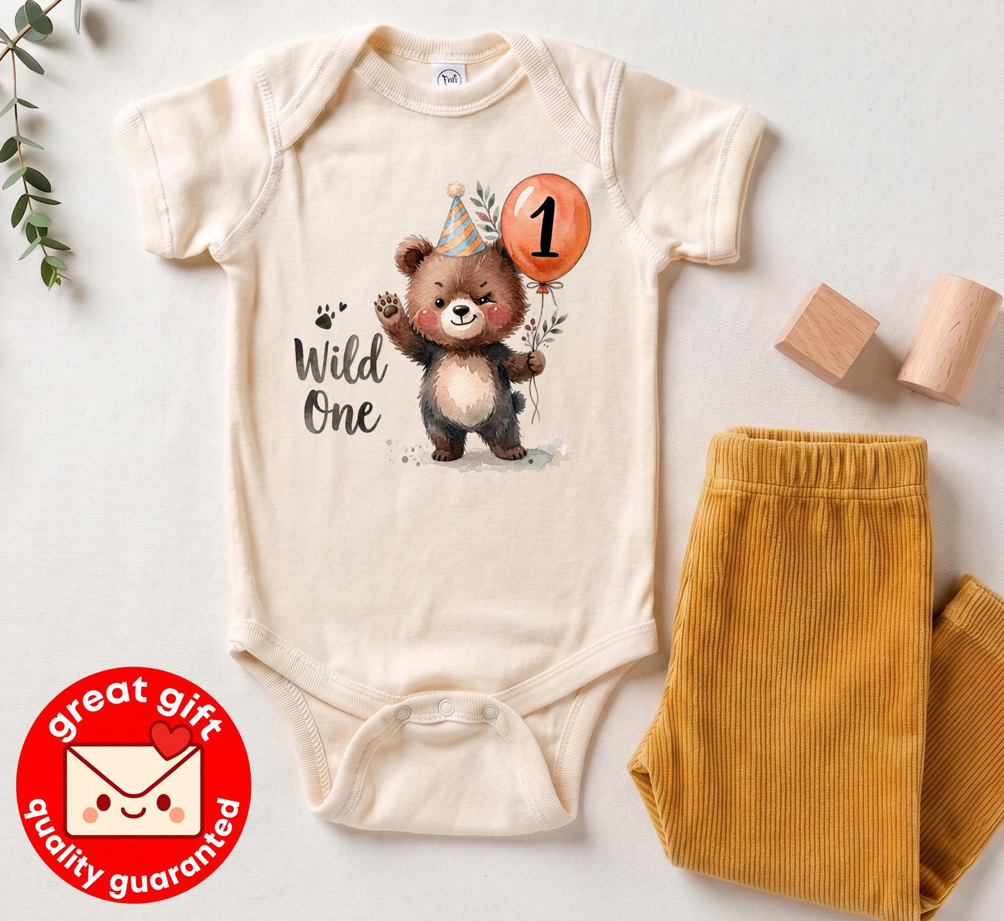 Little Bear Baby Bodysuit, Woodland Bear Newborn Outfit, Cute Gender Neutral Baby Clothes, Baby Shower Gift, Coming Home Outfit Boy Girl