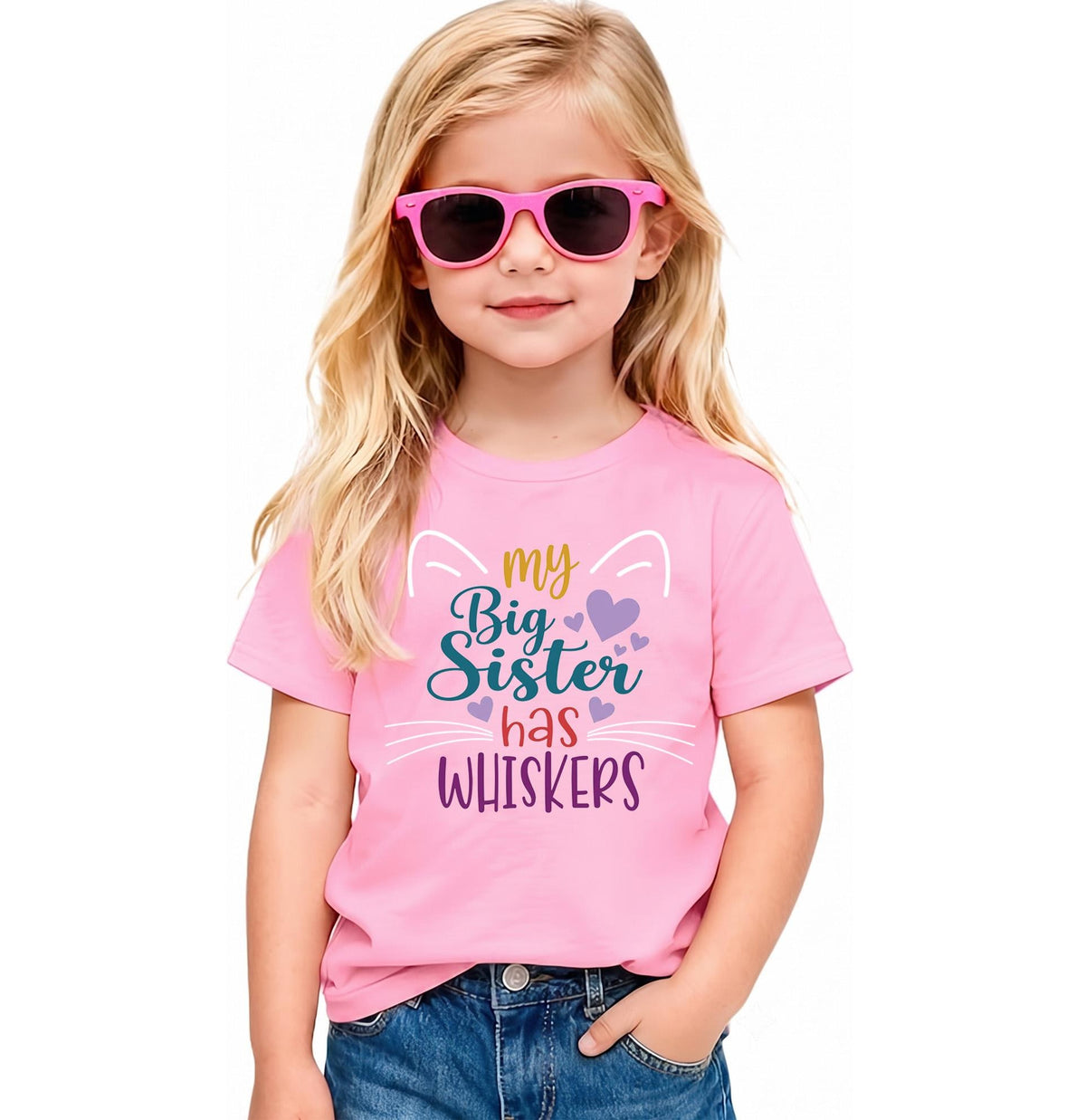 My Big Sister Has Whiskers Baby Bodysuit, Cat Pregnancy Announcement, Pet Sibling Newborn Outfit, Funny Kitty Baby Shower Gift