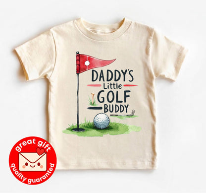 Daddy's Little Golf Buddy Baby Bodysuit, Cute Golfing Baby Shower Gift, Future Golfer Shirt, Father's Day Newborn Outfit, New Dad Gift