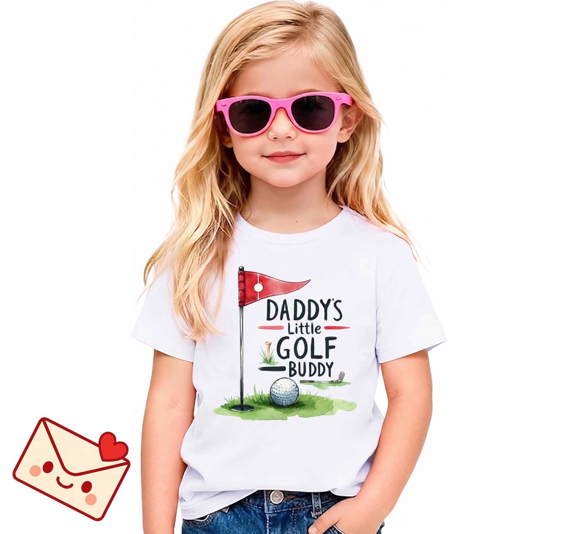 Daddy's Little Golf Buddy Baby Bodysuit, Cute Golfing Baby Shower Gift, Future Golfer Shirt, Father's Day Newborn Outfit, New Dad Gift