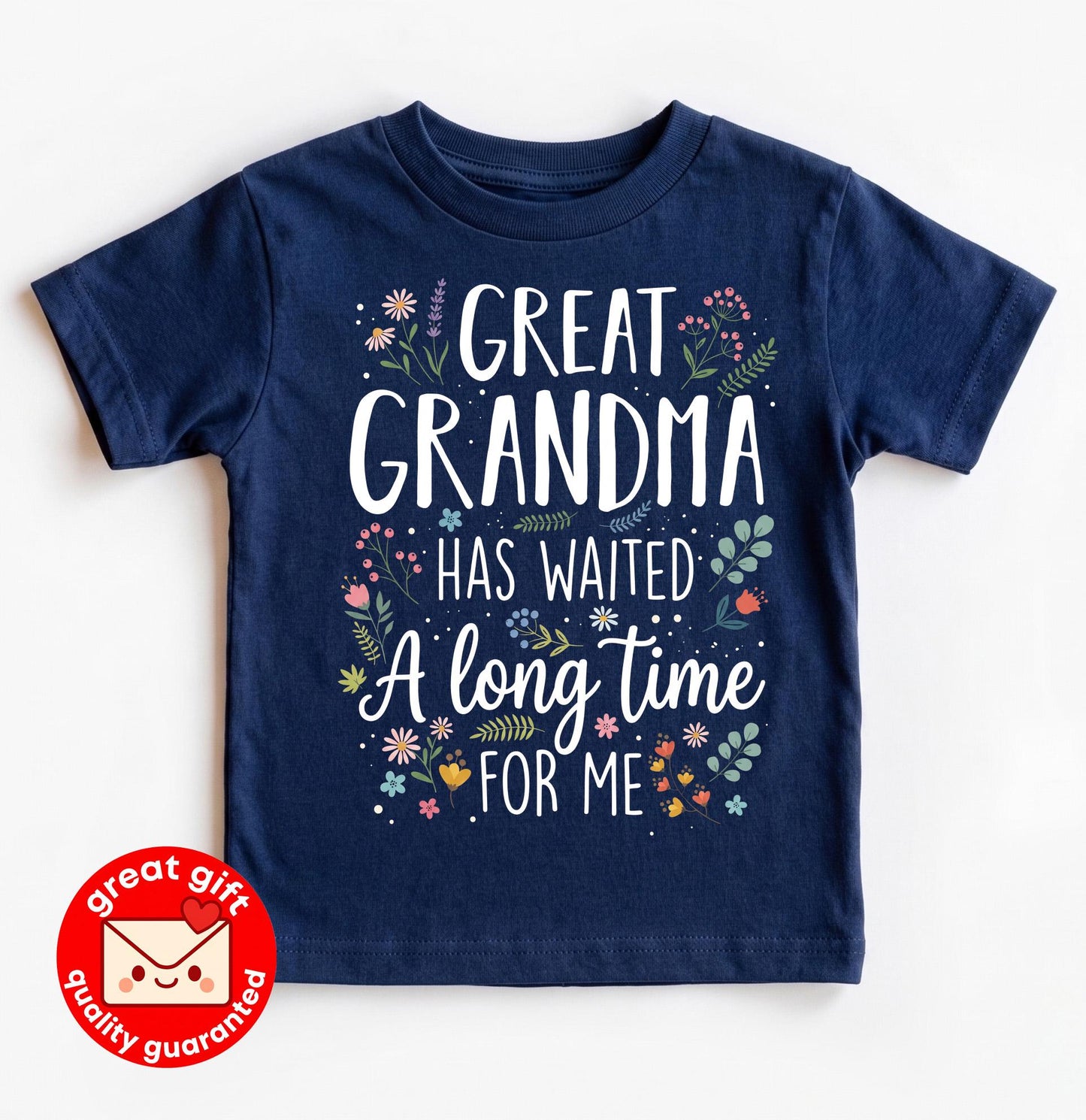 Great Grandma Pregnancy Announcement Bodysuit, Baby Reveal to Great Grandmother, Promoted to Great Grandparent Gift, Long Awaited Baby Shirt