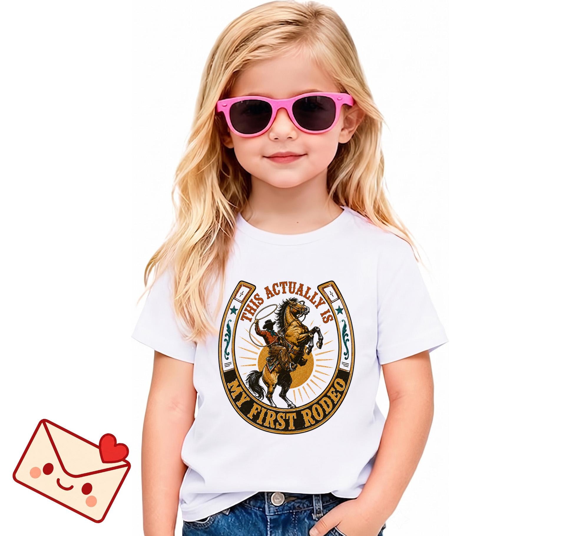 This Actually Is My First Rodeo Shirt, Vintage Cowboy Graphic Tee, Funny Western T-Shirt, Retro Country Music Shirt, Sarcastic Rodeo Tee